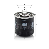 Фильтр масляный MANN-FILTER W 920/14